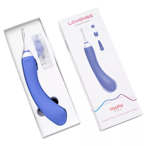 Lovense Hyphy - Vibromasseur 2‑en‑1 contrôlé par application (violet)