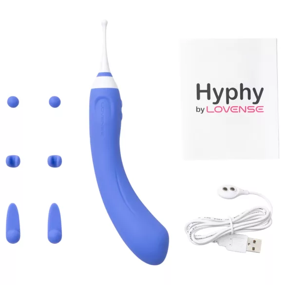 Lovense Hyphy - Vibromasseur 2‑en‑1 contrôlé par application (violet)