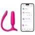 Lovense Lush Anal - Plug anal vibrant contrôlable par application, avec LED - rose