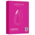 Lovense Lush Anal - Plug anal vibrant contrôlable par application, avec LED - rose
