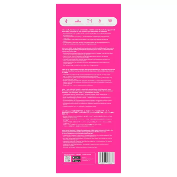 Lovense Velvo - Vibromasseur rotatif à perles pour point G et stimulateur clitoridien