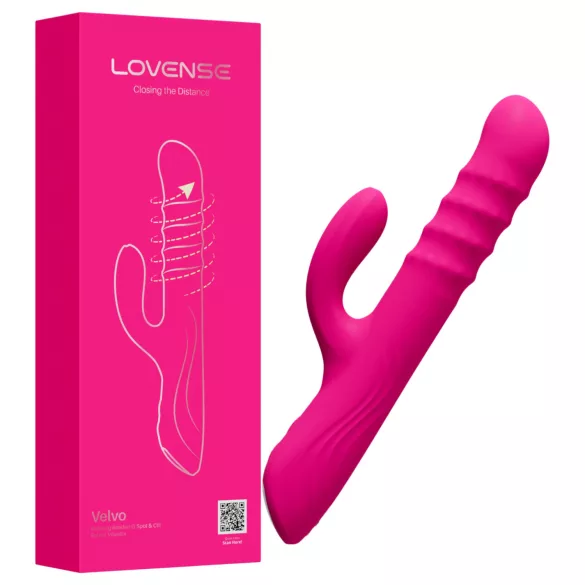 Lovense Velvo - Vibromasseur rotatif à perles pour point G et stimulateur clitoridien