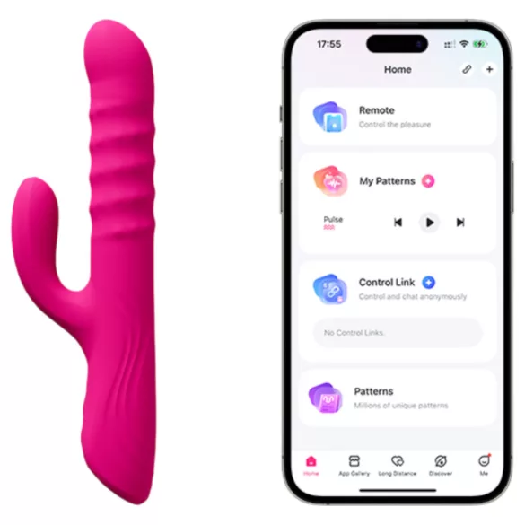 Lovense Velvo - Vibromasseur rotatif à perles pour point G et stimulateur clitoridien