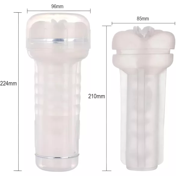 Tracy's Dog Crystal - masturbateur vagin réaliste - silicone transparent