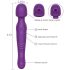 Tracy's Dog Wand - vibrant massager violet