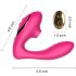 Tracy's Dog 2 - Vibromasseur 2en1 avec Pulsations d'Air (Rose)