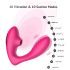 Tracy's Dog 2 - Vibromasseur 2en1 avec Pulsations d'Air (Rose)