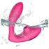 Tracy's Dog 2 - Vibromasseur 2en1 avec Pulsations d'Air (Rose)
