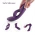 Tracy's Dog Rabbit - étanche vibromasseur avec stimulateur clitoridien (violet)
