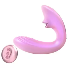   Tracy's Dog OG Lick - Vibrateur point G et stimulateur clitoridien (rose)
