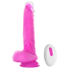   Tracy's Dog Jelivoy-Mid - godemichet réaliste vibrant 20cm - silicone rose