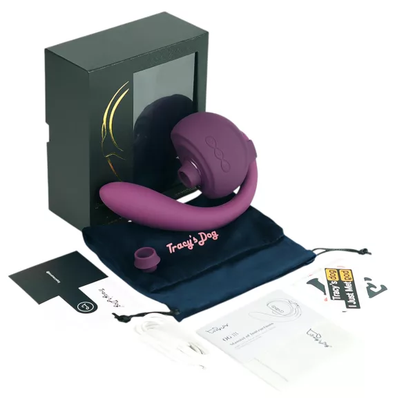 Tracy's Dog OG 3 - stimulateur clitoridien et point G - silicone violet