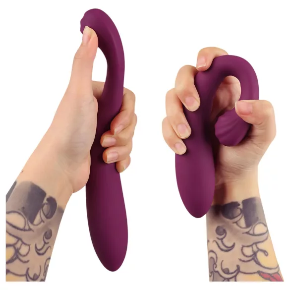 Tracy's Dog OG 3 - stimulateur clitoridien et point G - silicone violet
