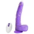 Tracy's Dog Jelivoy - godemichet réaliste vibrant - 22cm - violet
