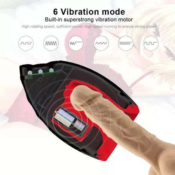 OTOUCH Chiven 2 - masturbateur bouche vibrant rechargeable - noir