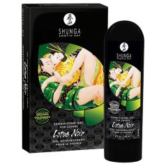 Shunga Lotus Noir - gel stimulant unisexe (60ml)