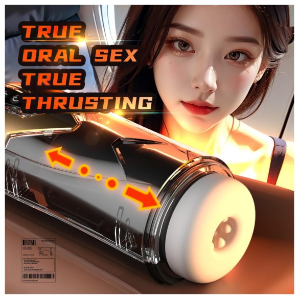 Leopard - masturbateur va-et-vient - noir