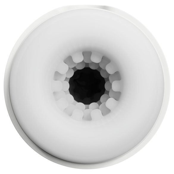 Leopard - masturbateur vibrant et aspirant - blanc