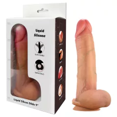   FeelSkin - gode réaliste avec testicules - couleur chair (23 cm)