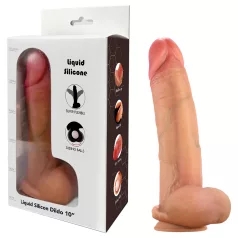   FeelSkin - gode ultra réaliste avec testicules (couleur chair, 22 cm)