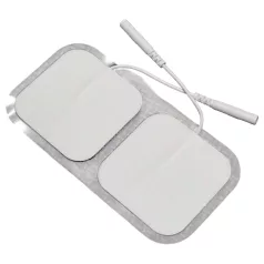   DG-LAB - électrode autocollante pour électrostimulation (blanche) - lot de 2