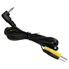   DG-LAB - câble d’électrode de jack 2,5 mm vers fiches 2 mm (noir)