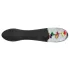 LOVISS Flower Amber - vibromasseur point G (noir)