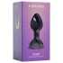 LOVISS Flower - plug anal vibrant avec télécommande (violet)