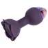 LOVISS Flower - plug anal vibrant avec télécommande (violet)