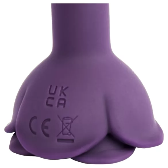 LOVISS Flower - plug anal vibrant avec télécommande (violet)