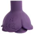 LOVISS Flower - plug anal vibrant avec télécommande (violet)