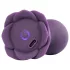 LOVISS Flower - plug anal vibrant avec télécommande (violet)