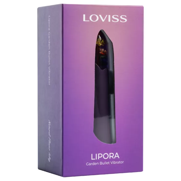 LOVISS Flower - mini vibromasseur (violet)