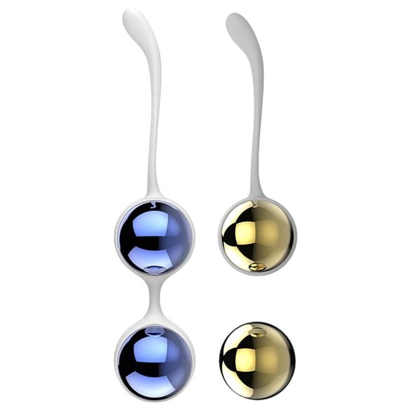 Nalone Yany Love - ensemble boule de geisha modulable (bleu-doré)