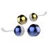 Nalone Yany Love - ensemble boule de geisha modulable (bleu-doré)
