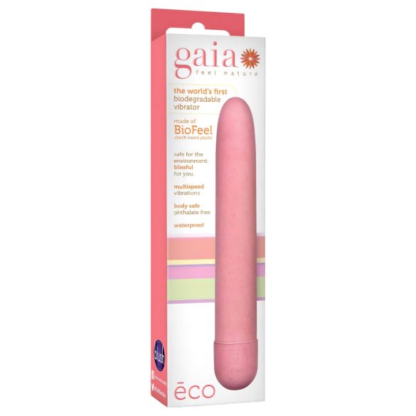 Gaia Eco L - vibromasseur écologique (rose) - grand format