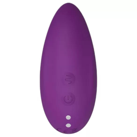 Vibeconnect - stimulateur clitoridien rechargeable waterproof - silicone violet