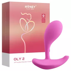   Honey Play Box Oly 2 - Vibromasseur point G et clitoris contrôlé par application (rose)