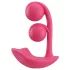 Honey Play Box Melody - vibromasseur perlé connecté 2en1 - silicone rouge