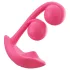 Honey Play Box Melody - vibromasseur perlé connecté 2en1 - silicone rouge