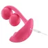 Honey Play Box Melody - vibromasseur perlé connecté 2en1 - silicone rouge