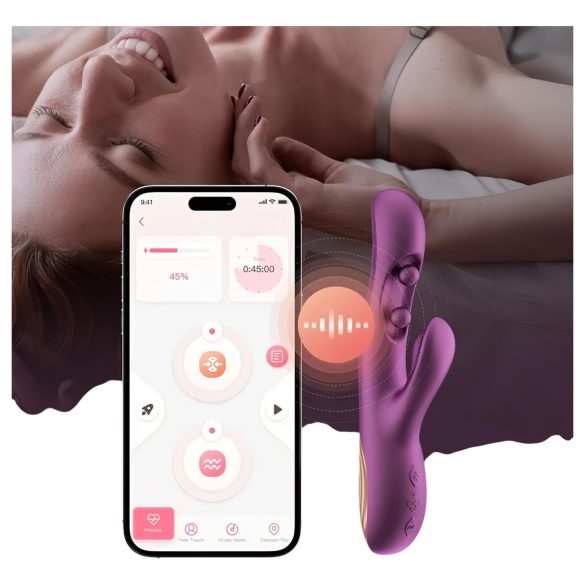 Honey Play Box Gem - vibromasseur point G et clitoridien connecté avec perles