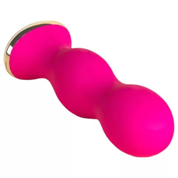 Perifit - Boule de geisha vibrante contrôlée par application (rose)