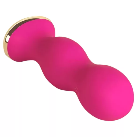 Perifit - Boule de geisha vibrante contrôlée par application (rose)