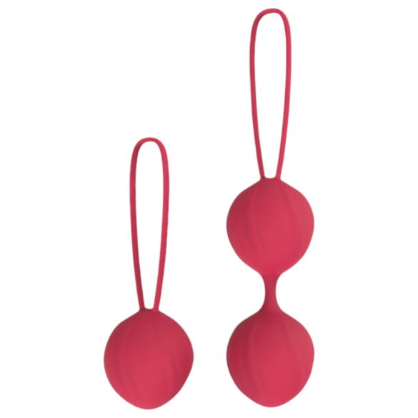 Cotoxo Cherry - Lot de 2 boules de geisha (rouge)