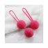 Cotoxo Cherry - Lot de 2 boules de geisha (rouge)