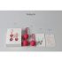 Cotoxo Cherry - Lot de 2 boules de geisha (rouge)