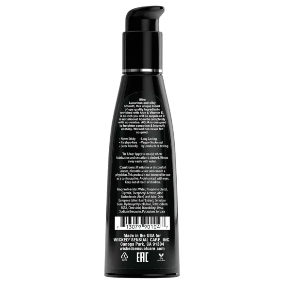 Wicked Aqua - lubrifiant à base d’eau (120 ml)