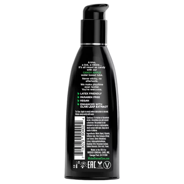 Wicked - lubrifiant à base d'eau - pomme caramélisée - 60ml