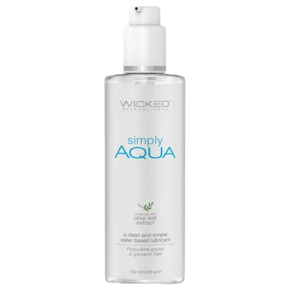 Wicked Simple Aqua - lubrifiant 100 % végan (120 ml)